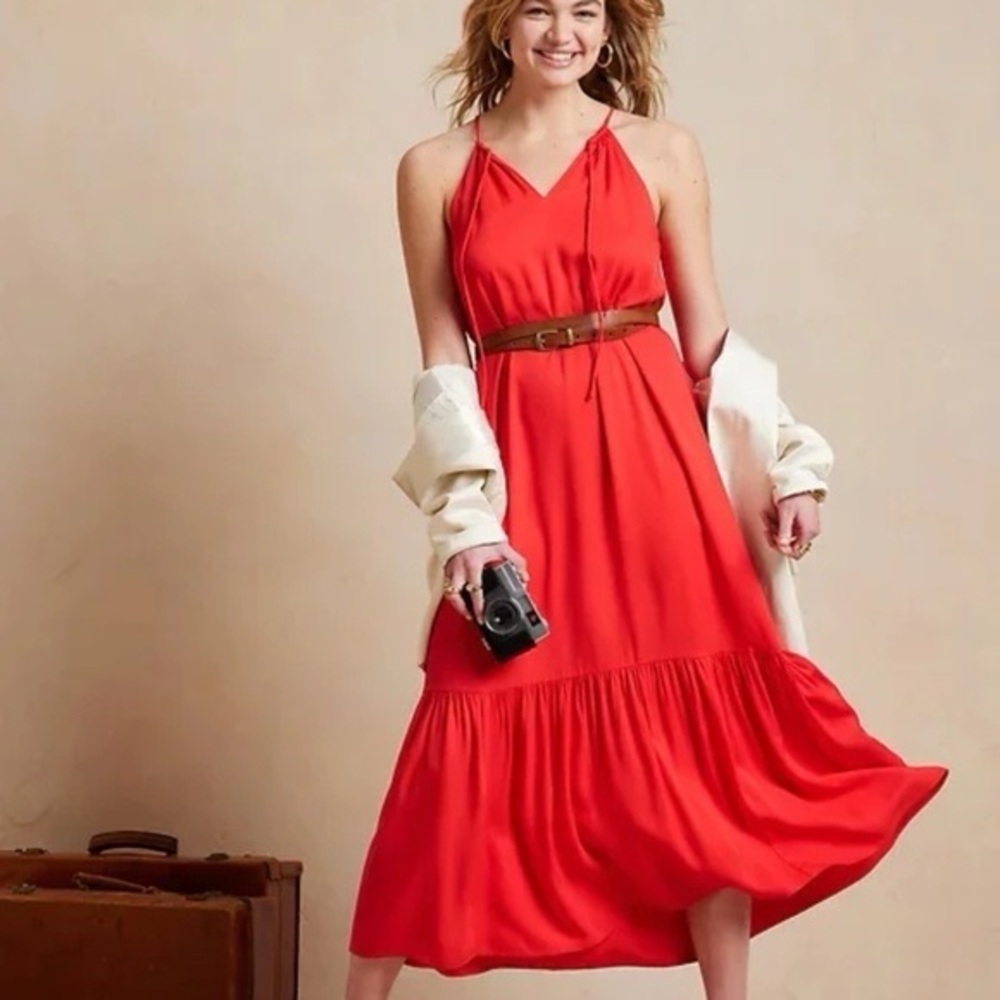 Banana Republic Halter Neck Dress
